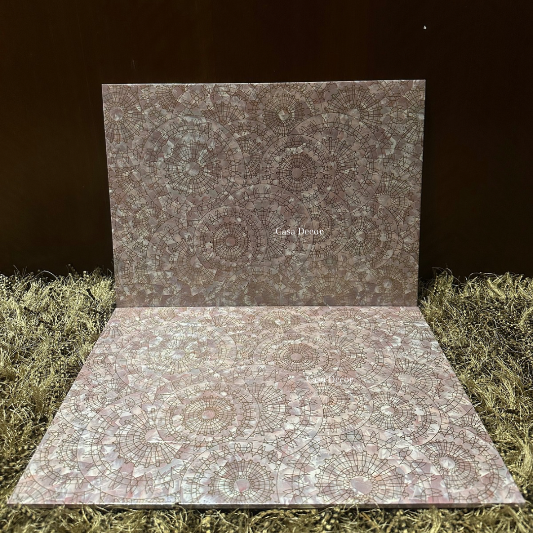 Digital Print Mats with Mother of Pearl Tint