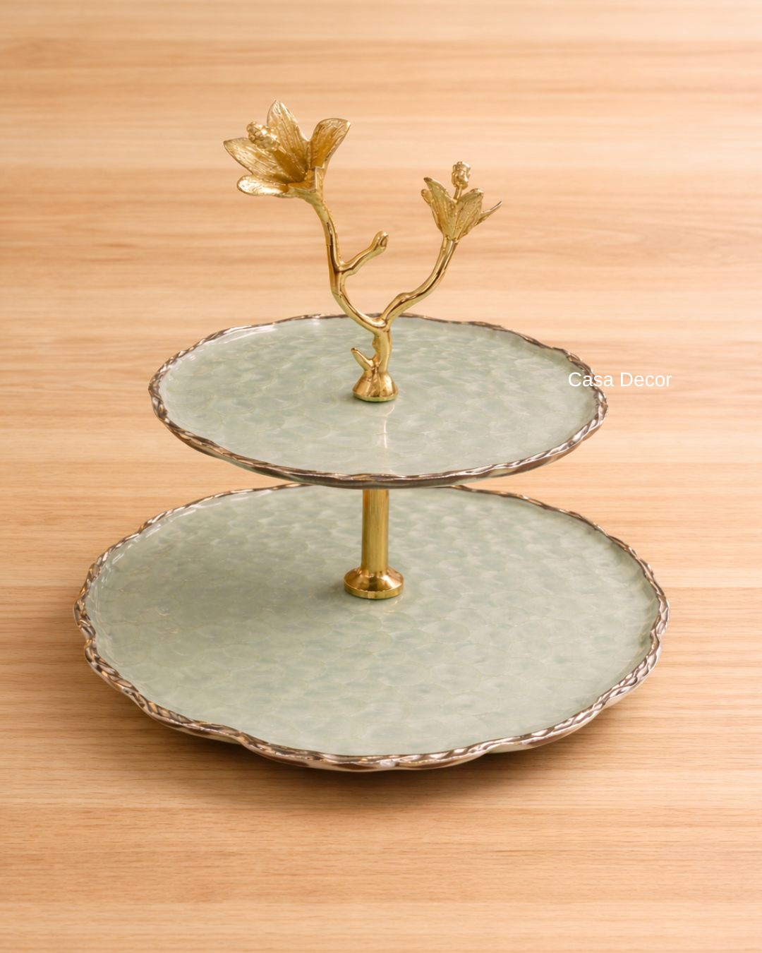 Pistachio Pearl Polish Dessert Stand