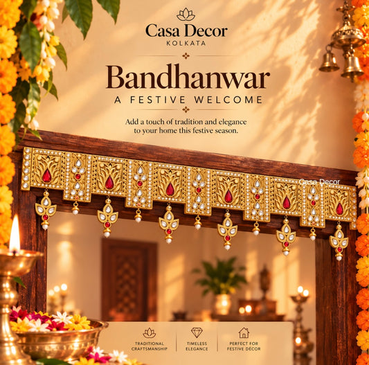 Royal Golden Zig Zag Bandhanwar