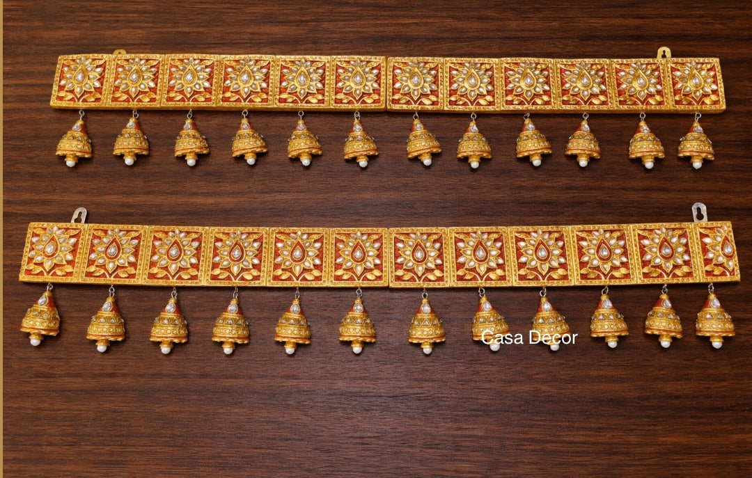Royal Red Bell Bandhanwar