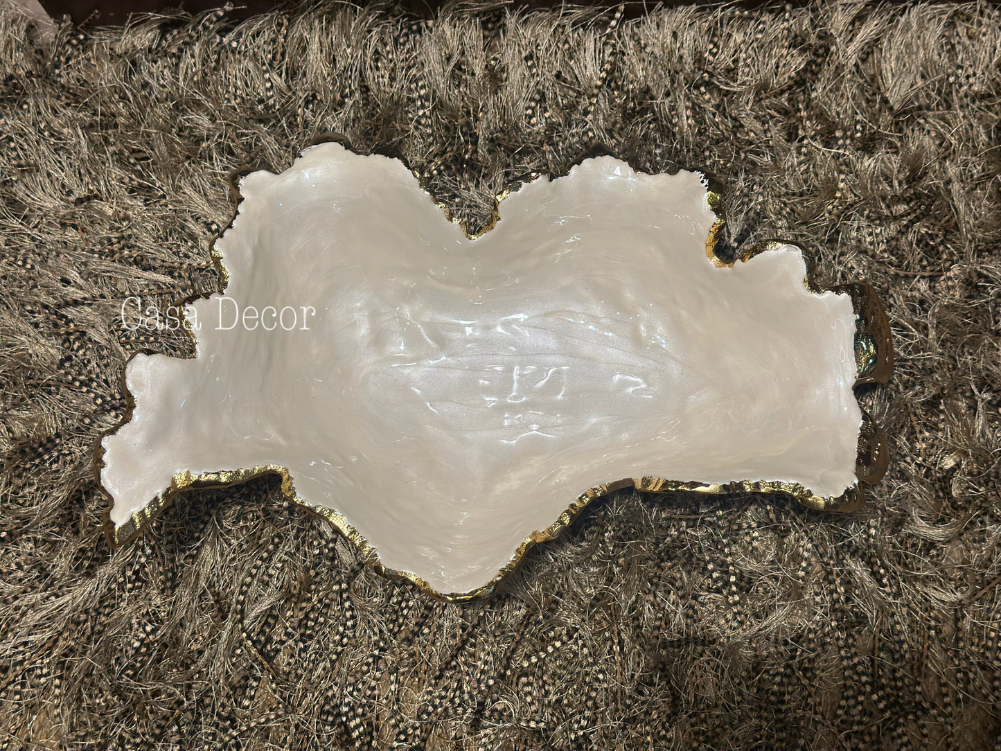 Mother of Pearl Polish Platter
