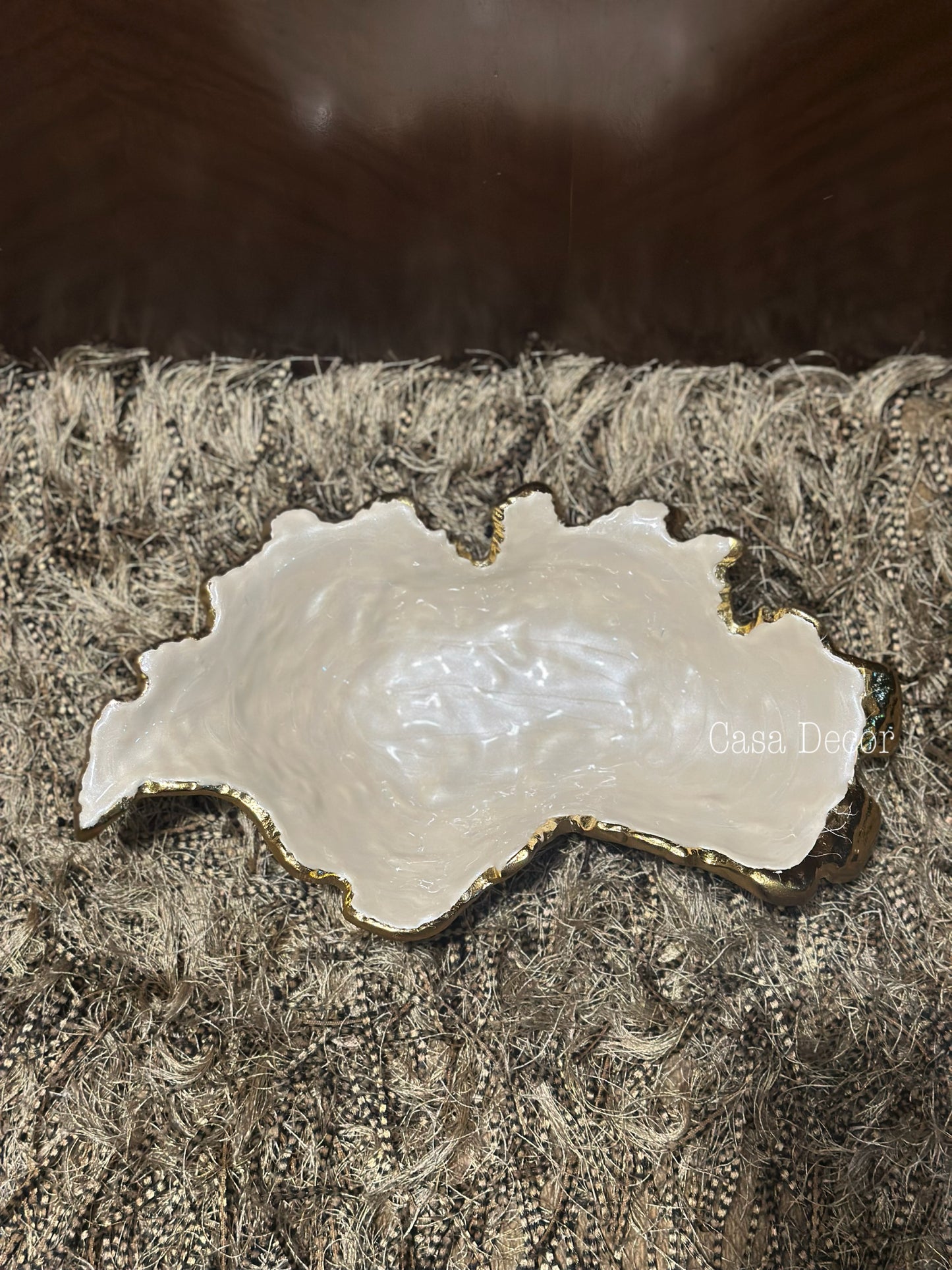 Mother of Pearl Polish Platter