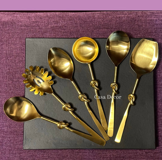 Knotted Serving Set of 6