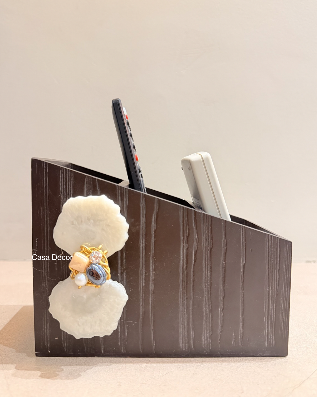 Agate Stone Wooden Multifunctional Organiser