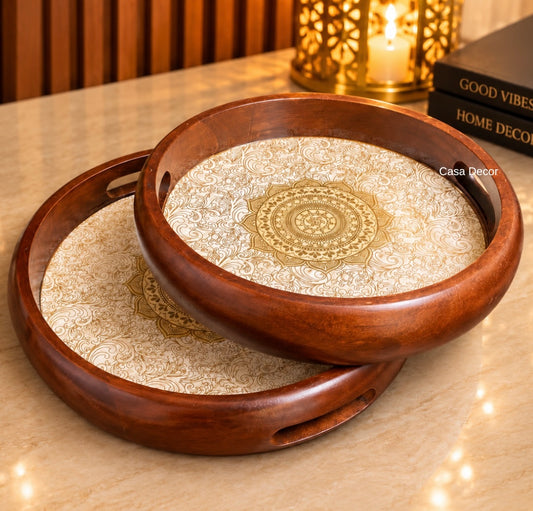 Digital Print Tray Set of 2