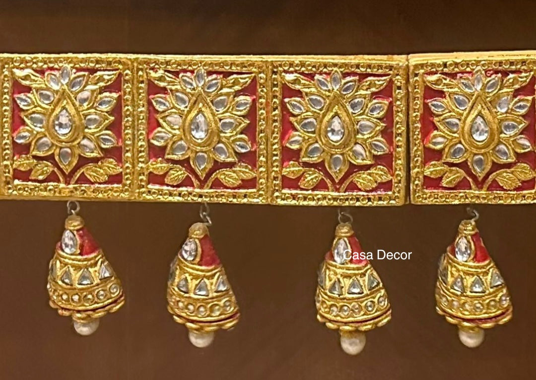 Royal Red Bell Bandhanwar