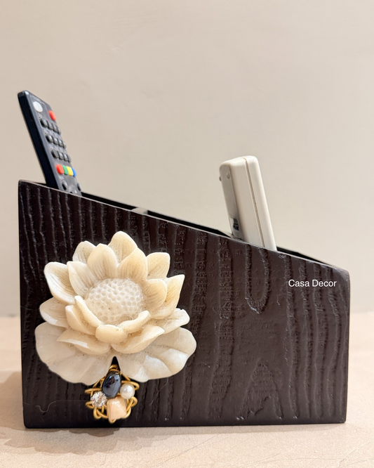 Flower Wooden Multifunctional Organiser