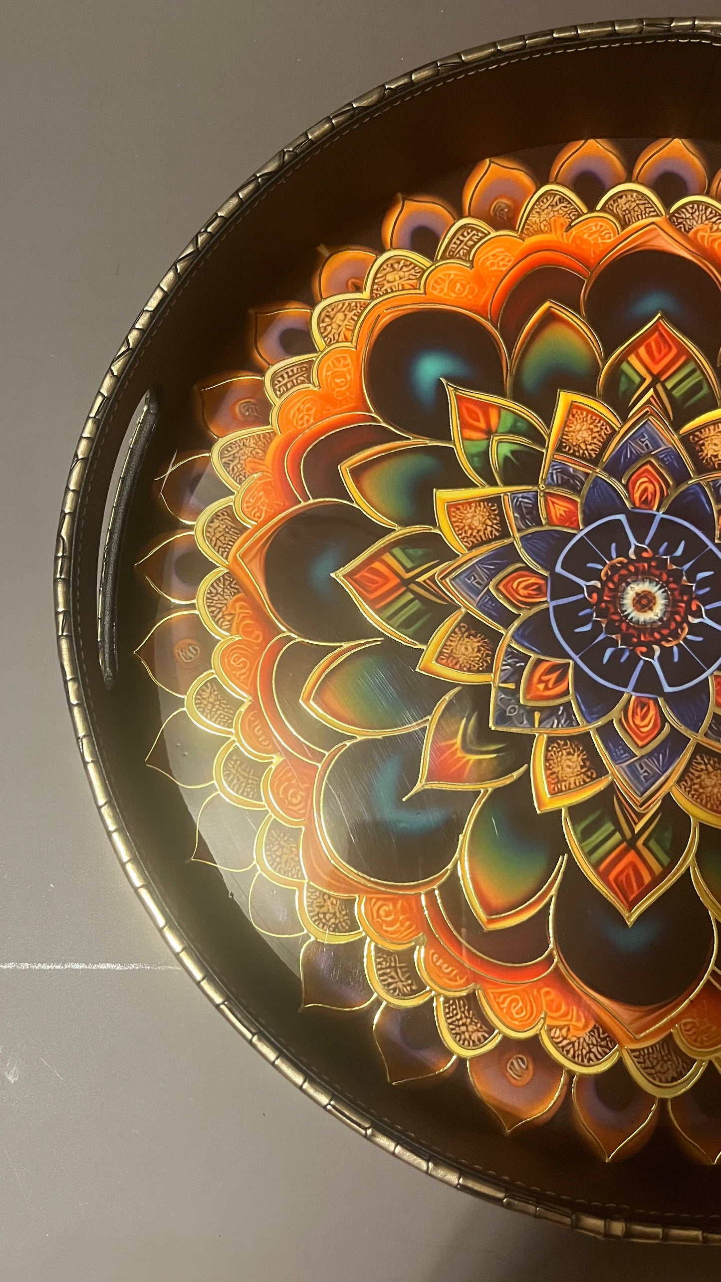 Round Digital Tray Set