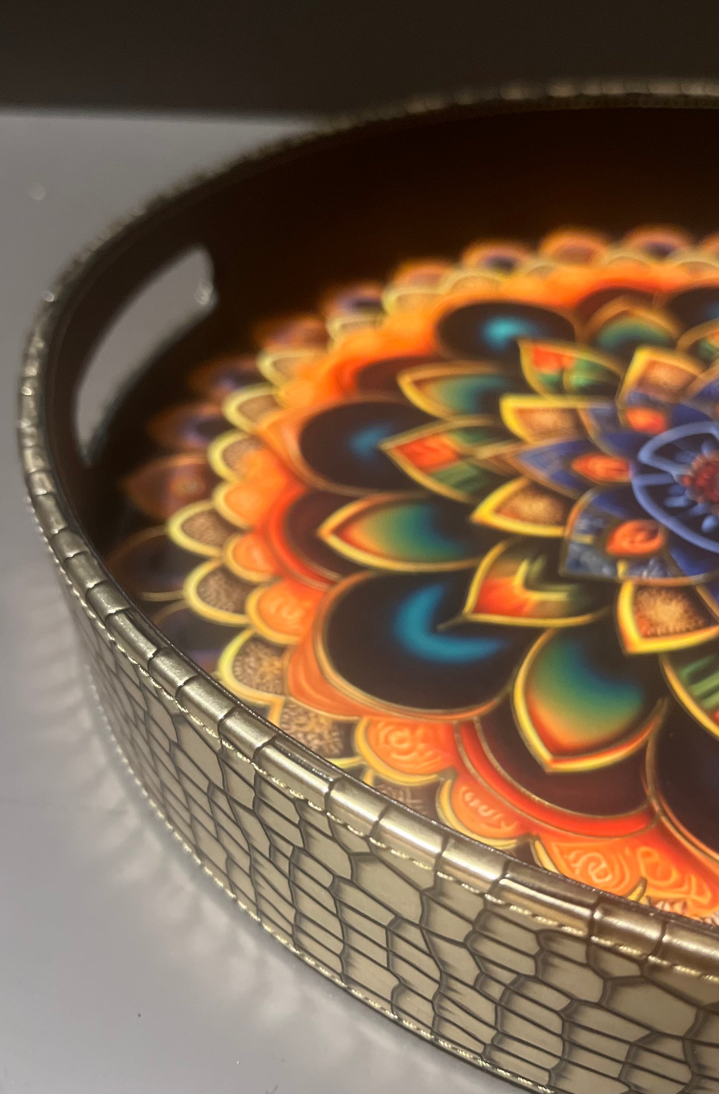 Round Digital Tray Set