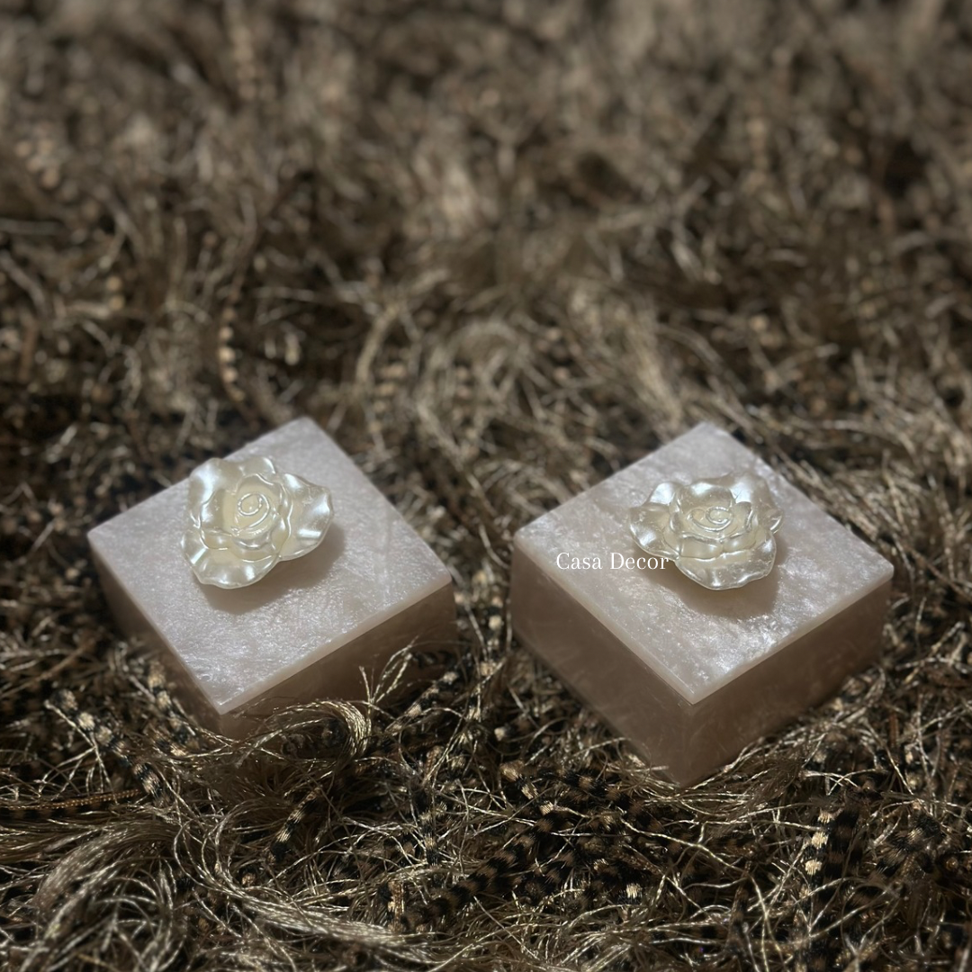 Resin Flower Coin Boxes